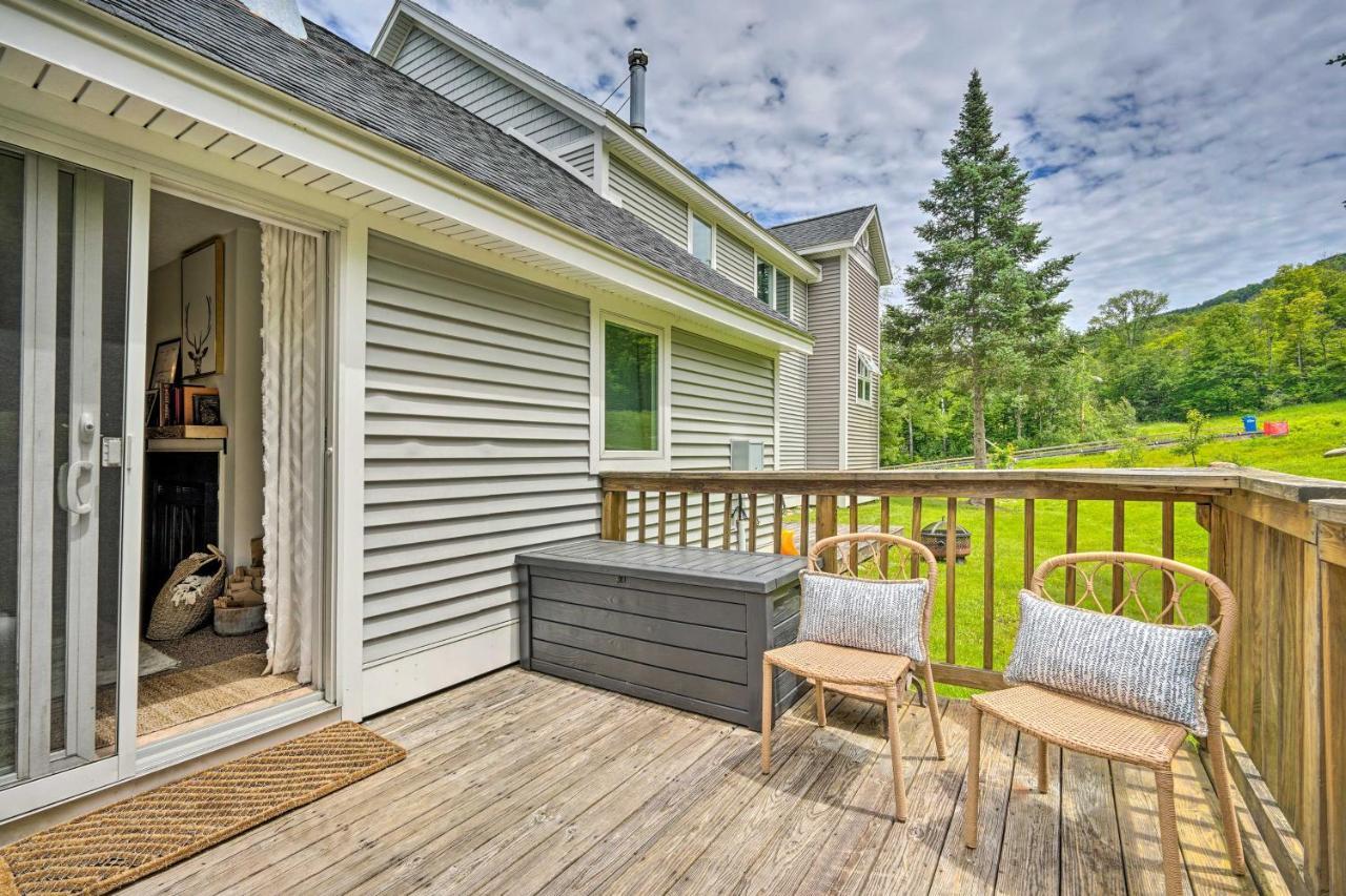 Ski-Inandski-Out Magic Mountain Condo With Deck! Londonderry Exterior foto